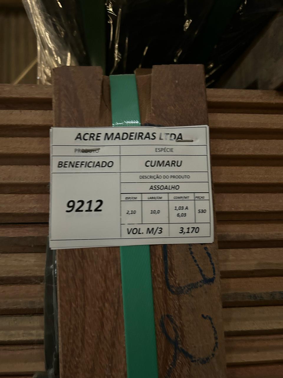 Assoalho de Cumaru